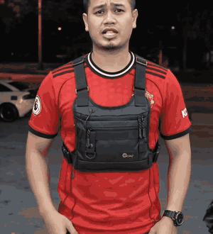 Tas rompi tactical dipakai